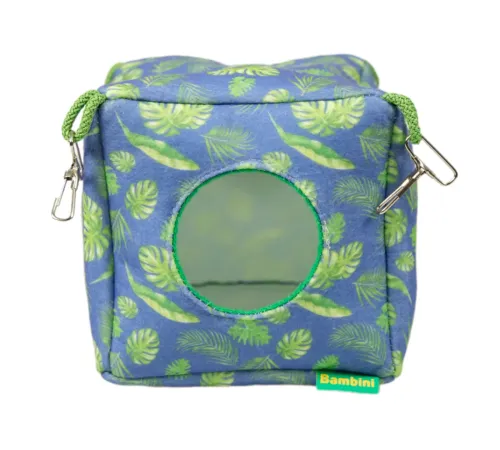 Bambini Pets Домик-гамак подвесной Куб для грызунов и хорьков, 16*16*16 см