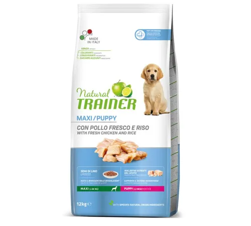 Trainer Natural Puppy Maxi (Курица) 12 кг