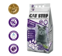 Cat Step Наполнитель белый Compact White Lavеnder, 5 л
