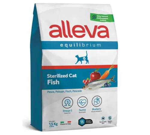 Alleva Equilibrium Sterilized Cat (Рыба), 400 г срок до 11.06.2026 г