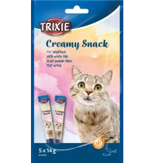 Trixie Creamy Snacks для кошек (Рыба, курица), 14 г х 5 шт