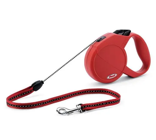 Рулетка Flexi Classic Long М, трос 7 м (красная)