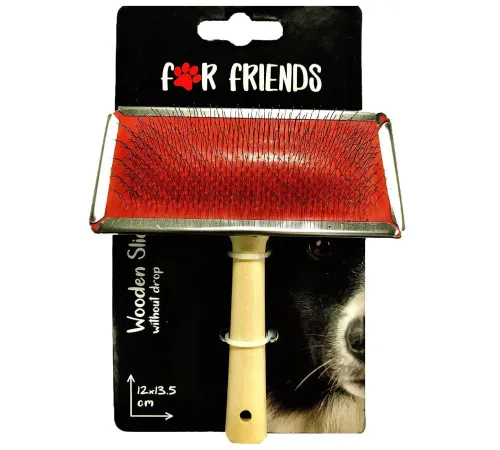 For Friends Пуходерка металлическая без капли L