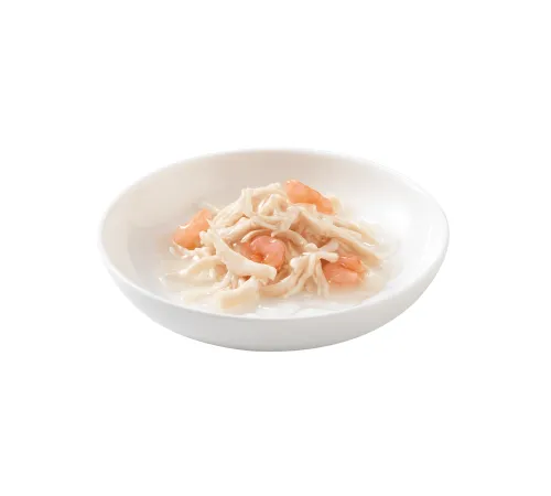 Schesir Chicken Shrimps (Курица и креветки в соусе), 70 г