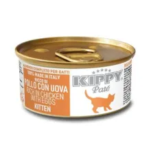 Kippy Pate Kitten Паштет с курицей и яйцом, 85 г