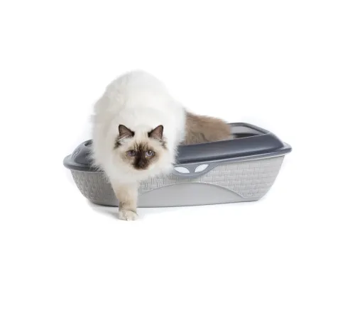 Bama pet Туалет-лоток Sabbia, светло-серый