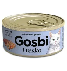 Gosbi Fresko Sterilized (Тунец, креветки) 70 г