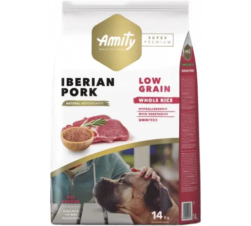 Amity Super Premium Adult (Иберийская свинина), 4 кг