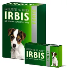 Irbis Forte Биокапли для щенков и мелких собак 1 флакон