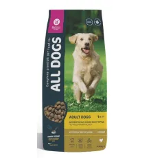 All Dogs для взрослых собак всех пород (Курица), 2,2 кг