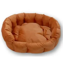 Happy Friends Лежанка овальная Amaretto, 57х46х17 см