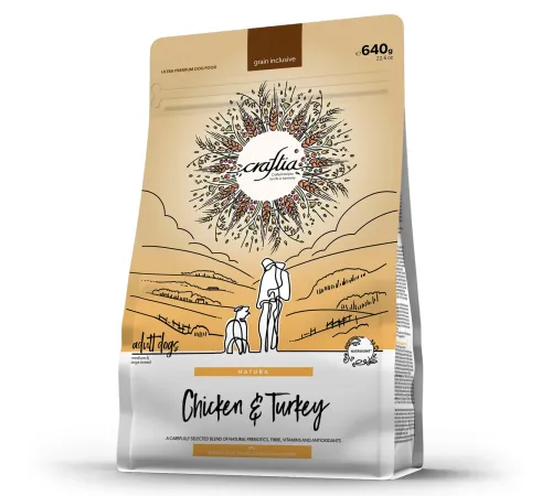 Craftia Natura Adult Medium&Large (Курица, индейка), 640 г