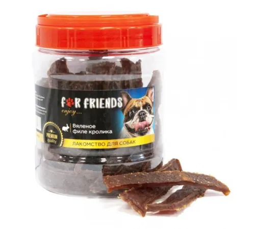 For Friends Филе кролика вяленое 500 г
