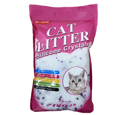 Cat Litter Силикагель (Лаванда), 3,8 л