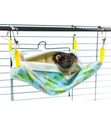 Bambini Pets Квадратный спальный мешок для грызунов и хорьков, 25*25 см