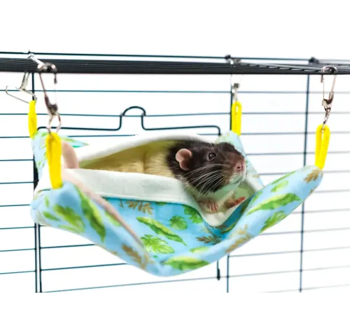 Bambini Pets Квадратный спальный мешок для грызунов и хорьков, 25*25 см