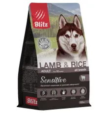 BLITZ Sensitive Adult (Ягненок, рис) 1,8 кг