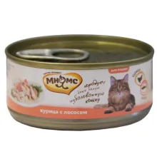 Мнямс Консервы Курица с лососем в нежном желе, 70 г
