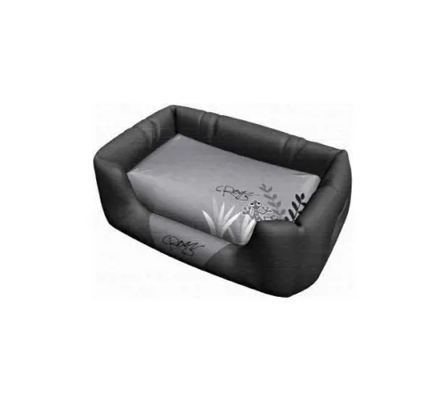 Rogz Лежак с бортиками Spice Pod Flat Silver Gecko 56x35x22 см