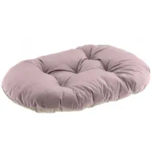 Ferplast Лежанка PRINCE, розовая/бежевая 55, 55х36 см