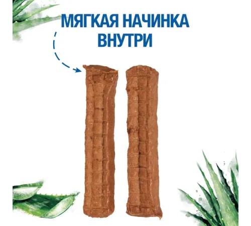 Monge Gift Skin Support Dog Мясные батончики со свежим лососем, алоэ вера и дрожжами, 40 г