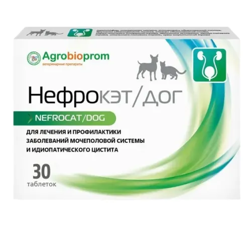 Pchelodar Нефрокэт/дог, 30 таб