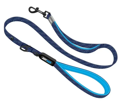 Joyser Поводок Walk Base Leash L, синий с голубым