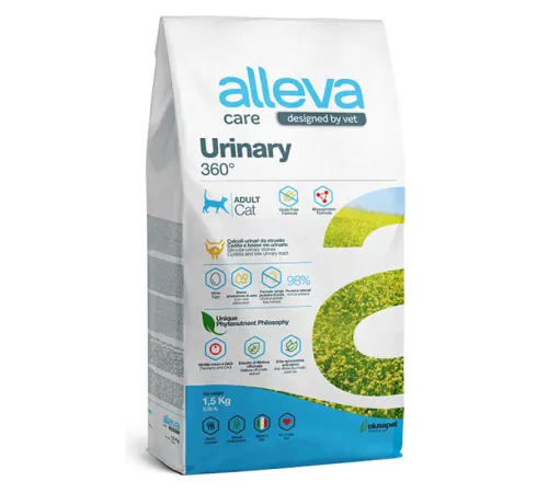 Alleva Care Cat Urinary 360°, 1,5 кг