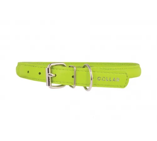 Collar Glamour Ошейник круглый салатовый, 6 мм, 17-20 см