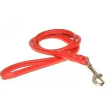 Поводок Collar Glamour круглый, красный, 6 мм 122 см