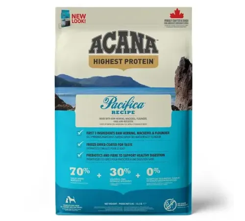 ACANA Highest Protein Pacifica Dog (Рыба), 6 кг
