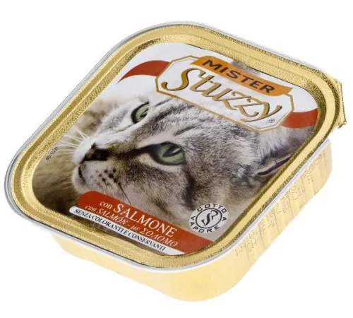 Mister Stuzzy Cat Консервы (лосось), 100 г