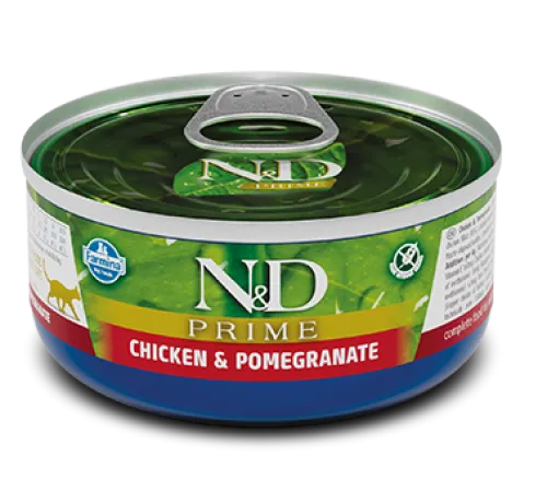 Консервы Farmina N&D Prime Cat (Курица, гранат), 70 г