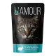 L’AMOUR для кошек с кроликом в соусе, 75 г