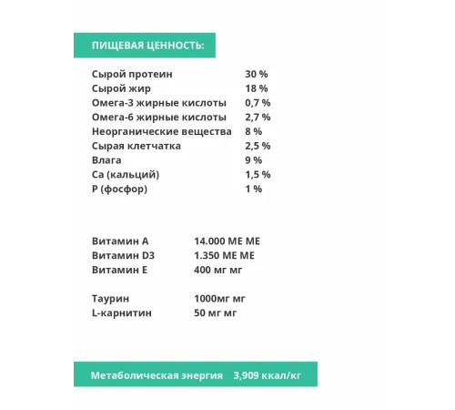 AMBROSIA Adult Large Breeds (Индейка, курица), 2 кг
