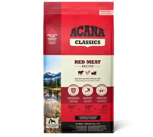 ACANA Classics Red Meat (Говядина, свинина, ягненок), 14,5 кг