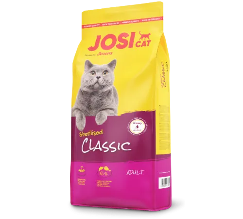 JosiCat Sterilised Classic Adult, 18 кг