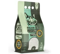 Rigor Cat Наполнитель бентонитовый Алоэ Вера, 5 л
