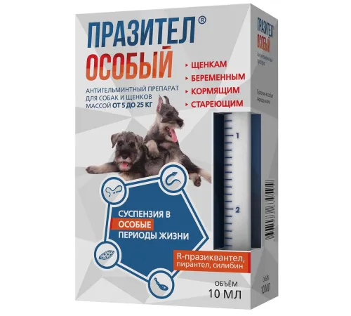 СКиФФ Празител Особый суспензия для собак 5 - 25 кг, 10 мл