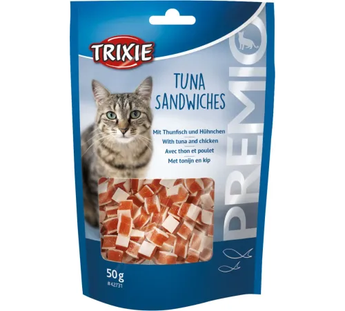 Trixie Premio Сэндвичи с тунцом для кошек, 50 г