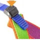 Ferplast Шлея AGILA DUAL 3, сиреневая/оранжевая, 42-50см/2см