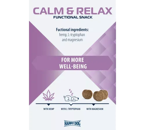 Happy Dog Care Snack Calm & Relax, 100 г