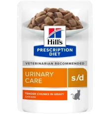Hill's Prescription Diet s/d Urinary Care Влажный корм для кошек (Курица), 85 г