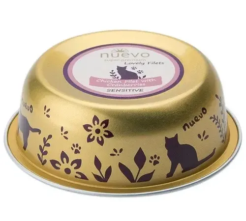 Nuevo Lovely Filet Sensitive (Куриное филе с клюквой), 85 г