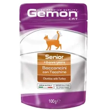Gemon Пауч Cat Senior (Индейка), 100 г