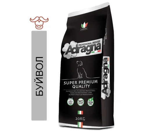 Adragna Breeder Superpremium Adult Mini (Буйвол и цитрусы), 20 кг