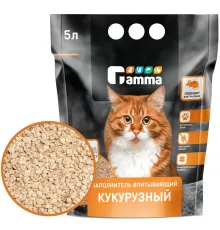 Gamma Наполнитель впитывающий кукурузный, 5 л