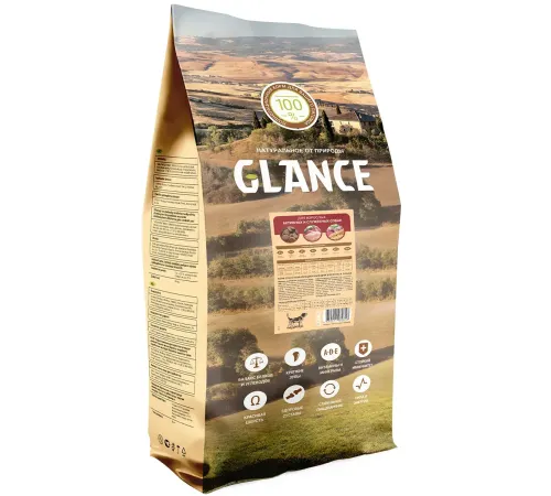 Glance для активных и служебных собак, 20 кг