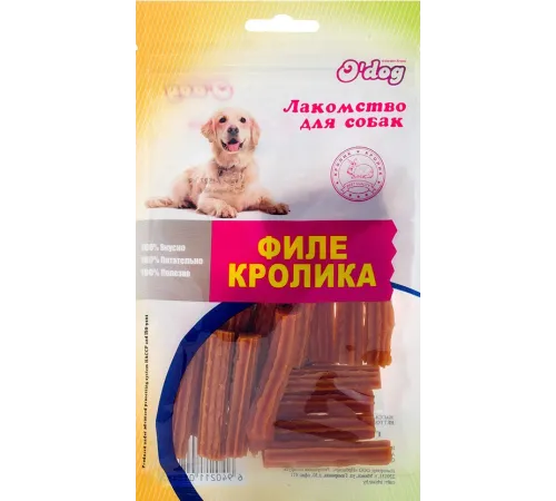 O'dog Лакомство Филе кролика, 50 г
