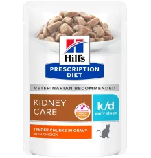 Hill's Prescription Diet k/d Early Stage Влажный корм для кошек с курицей, 85 г